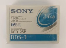 Sony DGD125P Premium125P 24 GB DDS3 DDS DATA Cartridge 10 pezzi  nuovi sigillati