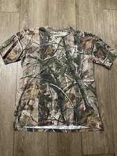 Vintage Realtree Camo T Shirt Mens XL Company