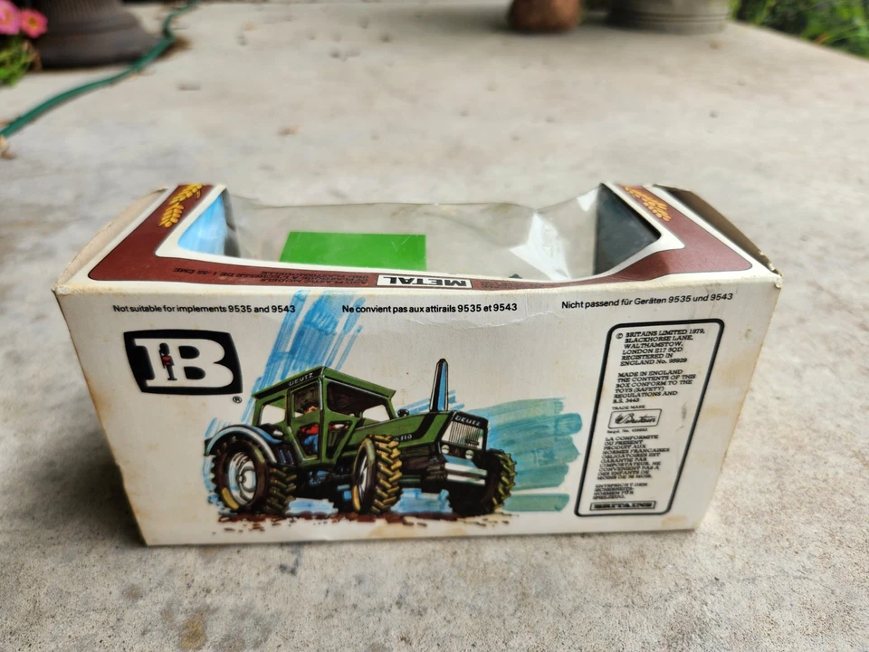 Vintage Britains Deutz DX110 1:32 Scale Diecast Model In Original, Worn Package - Image 3 of 4