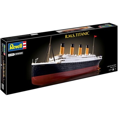 Revell R.M.S. Titanic 1:600 Click System Modellbausatz Easy Build 05497