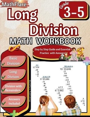 Mathflare Publi Long Division Math Workbook 3rd to 5th (Taschenbuch) (US IMPORT)