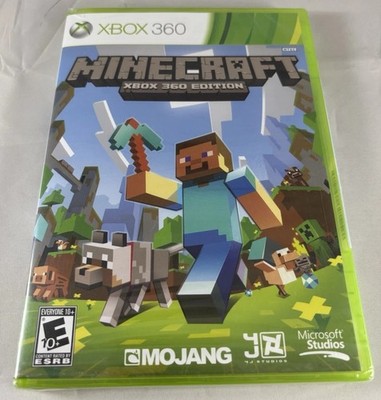 Minecraft (Microsoft Xbox 360, 2013) NEW/SEALED ***Damaged*** READ!