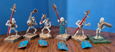 Warhammer Fantasy Battles Old World Tomb King Faction and undead pizza guy