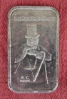 1973 W.C. Fields - My Little Chickadee- One Ounce .999 Fine Silver Art Bar -NR