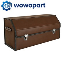 Us Car Trunk Organizer 2 In 1 Leather Vehiclesuv Cargo Storage Box Wlid New Us Car Trunk Organizer 2 In 1 Leather Vehiclesuv Cargo Storage Box Wlid New