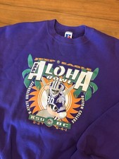 VTG Kansas State Wildcats Aloha Bowl Sweatshirt 1994 Sz XL Russell Athletic USA