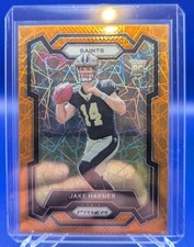 2023 Panini Prizm JAKE HAENER RC #374 Orange Lazer New Orleans Saints