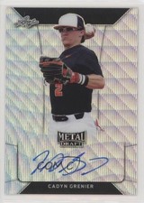 2018 Leaf Metal Draft Wave Foil Cadyn Grenier #BA-CG1 Auto y8h