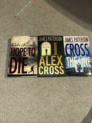 3 James Patterson Books