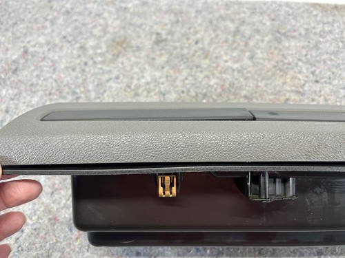 07-13 OEM Chevrolet Silverado GMC Sierra Upper Glove Box Cubby Compartment Gray - Picture 13 of 14