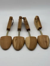 2 Pairs Rochester Shoe Company Cedar Medium Shoe Tree Stretchers