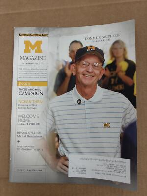 Donald R Shepherd University of Michigan Magazine Winter 2023- Donald R Shepherd | eBay