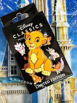 2024 Disney Pin DEC D23 Classic Friends Mystery Box Simba Lion
