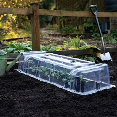 Thompson & Morgan Garden Cloche Mini Greenhouse Growing Tunnel Plant Protect NEW