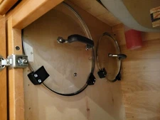 (6) Pot Cover Storage Organizer Pan Lid Rack Kitchen Cabinet Holder Wall Mount