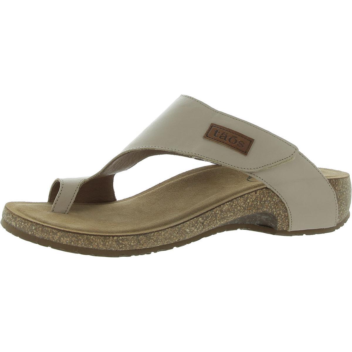 Женские босоножки Taos Loop из бежевой кожи с петлей на носке 10-105 BHFO 2012 25490₽