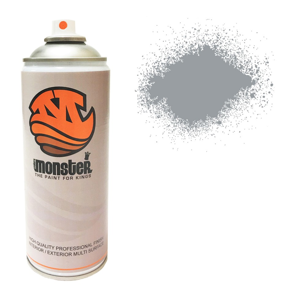 1 x Monstercolors Spray Paint 400ml, Any Colour & Finish, Matte, Satin
