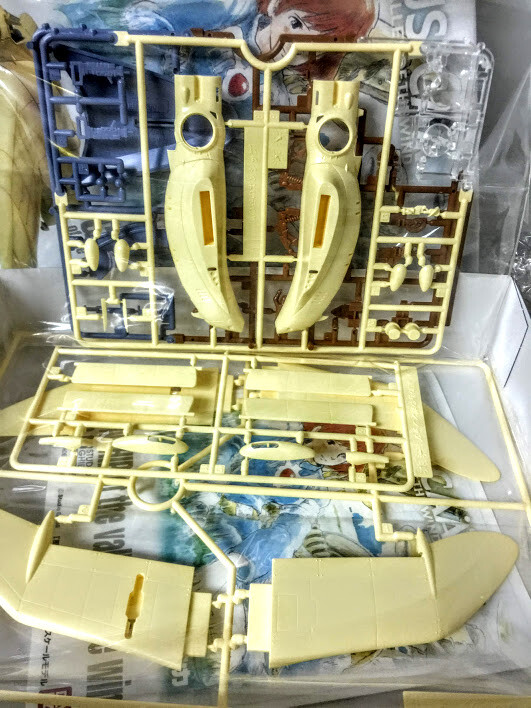Bandai Valley of the Wind Nausicaa Studio Ghibli Gun Ship