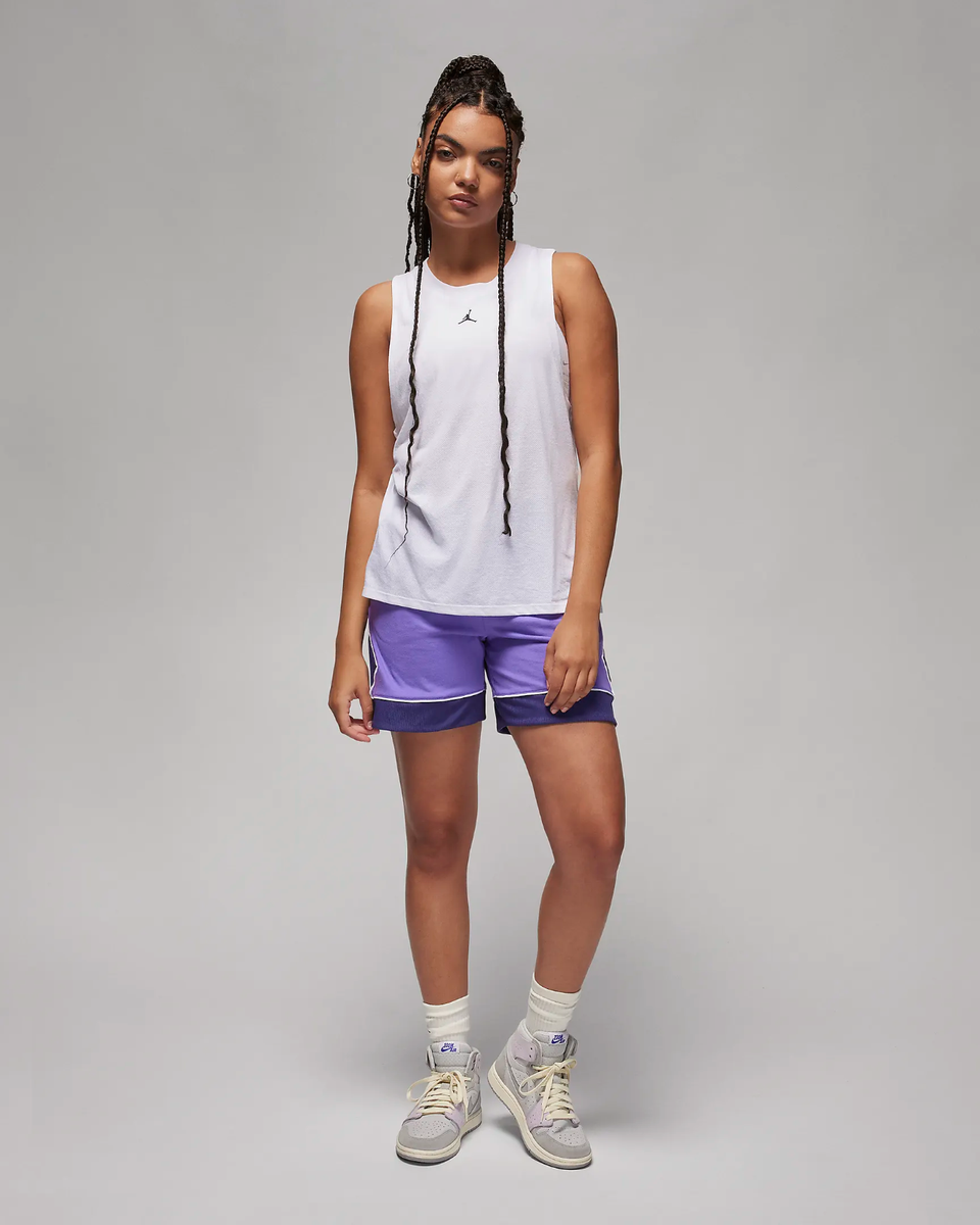 Nike Jordan Sport Women's Diamond Tank Top Size 2XL White