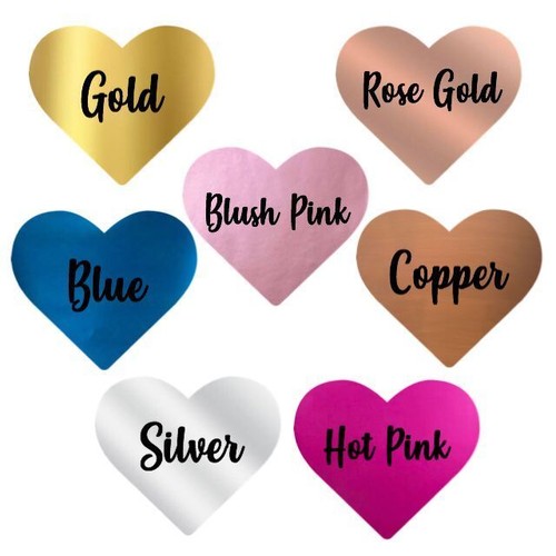 50x 4cm Personalized Birthday Gift Stickers Thank You Gold Foil Favour Labels - Picture 4 of 4