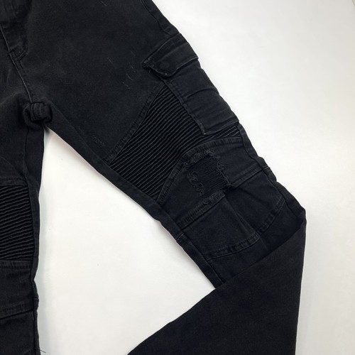 Supply Demand New York City schwarz Mode Distressed Denim Jeans Herren 36 W XL - Bild 6 von 12