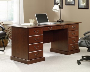 Sauder Heritage Hill Executive Desk Ebay