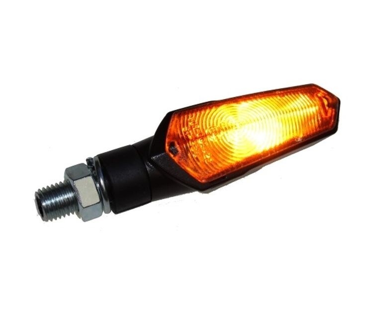 Halogen Mini-Blinker schwarz getönt für Beta RR 125 LC 4T Motard Bj ...