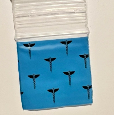 200 SMALL BAGGIES 1515 1.5' X 1.5' MINI  POLY RESEALABLE  BAGS MEDIC