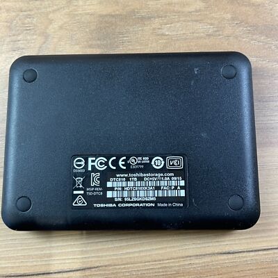 Toshiba MQ01UBD100 Black USB SATA External SSD Solid