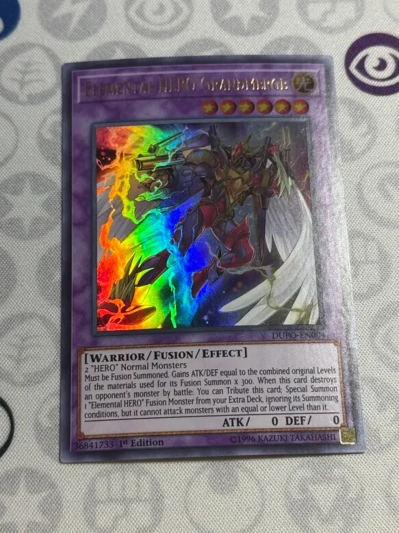 Elemental HERO Grandmerge DUPO-EN004 Ultra Rare Yugioh NM