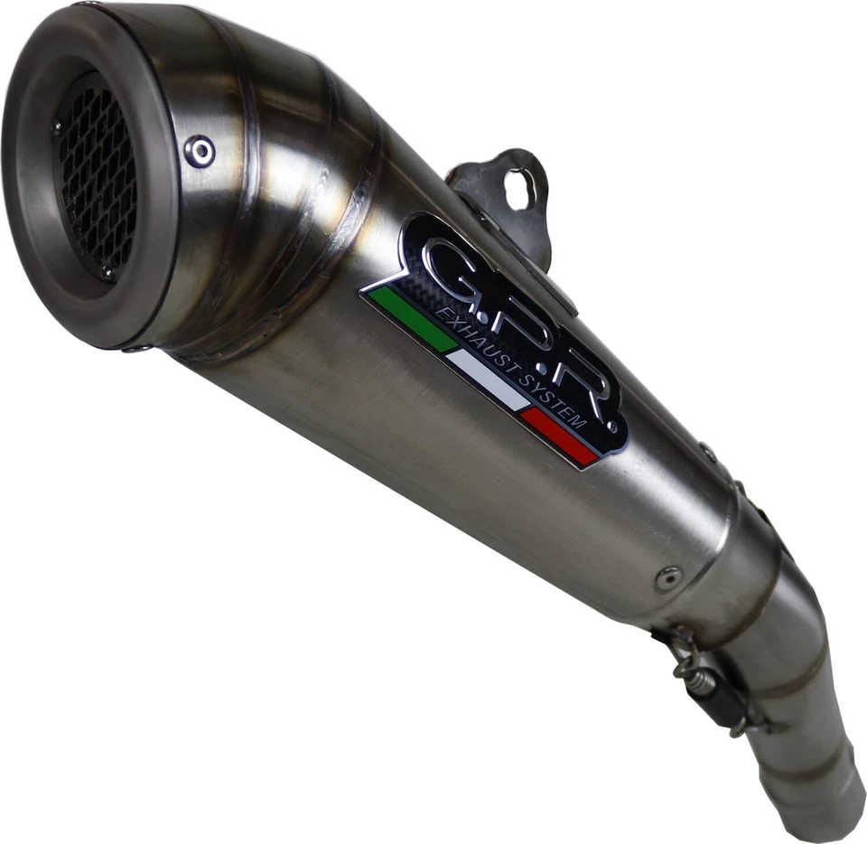 tubo de escape homologado acero gpr por buell 1125 r -cr 2005 05 2006 06 2007 07 - Imagen 2 de 3