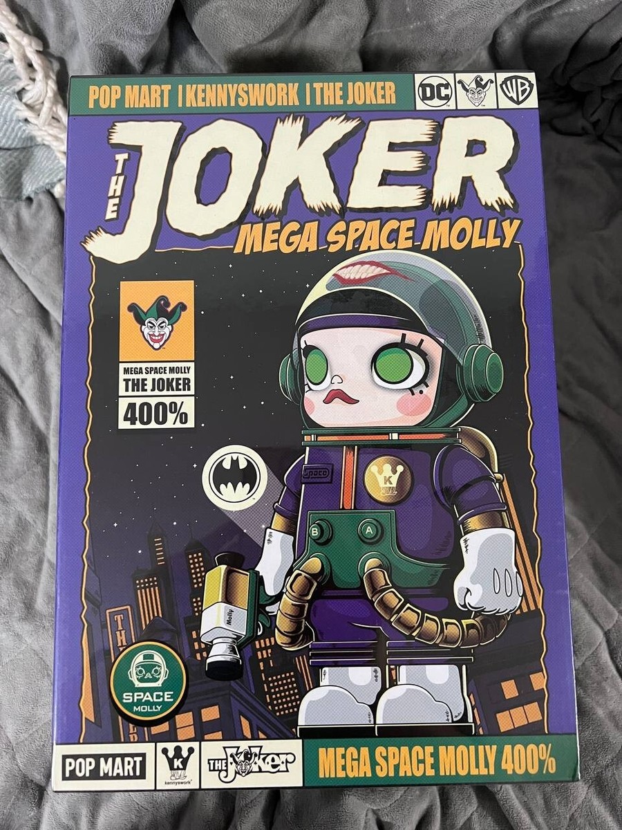 その他 MEGA SPACE MOLLY 400% JOKER Pop Mart Mega Collection 400% Space Molly Joker Figure | eBay