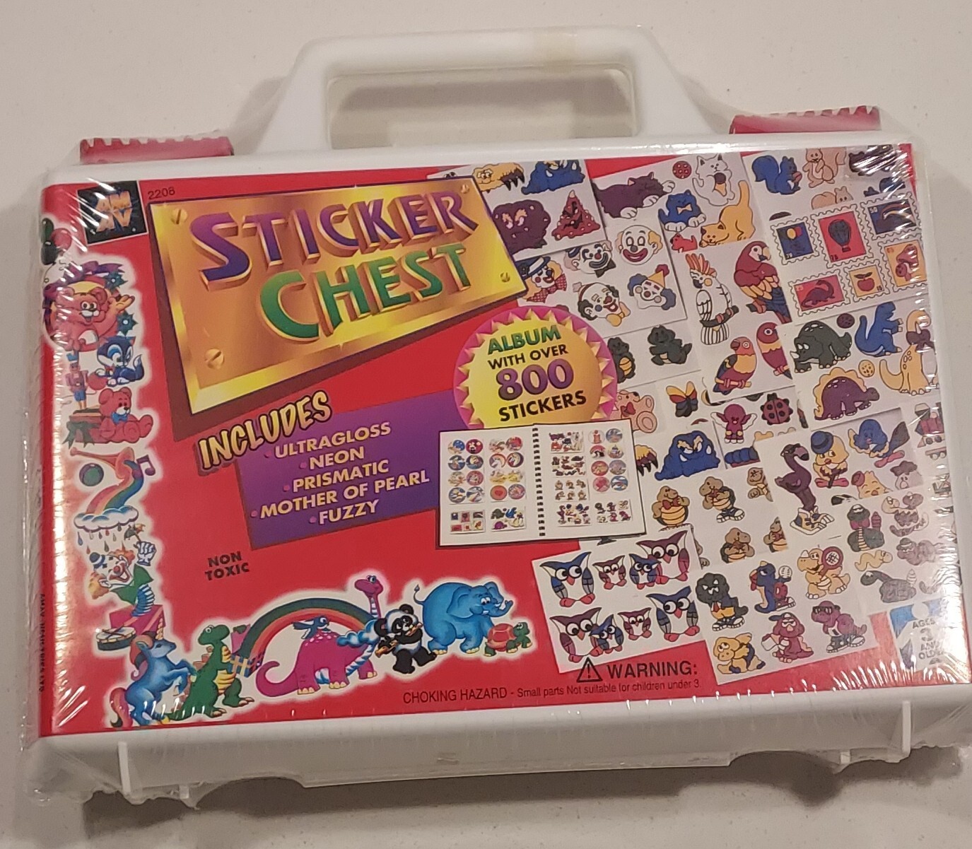 AMAV Vintage Sticker Chest EXTREMELY RARE Over 800 Stickers Album ...