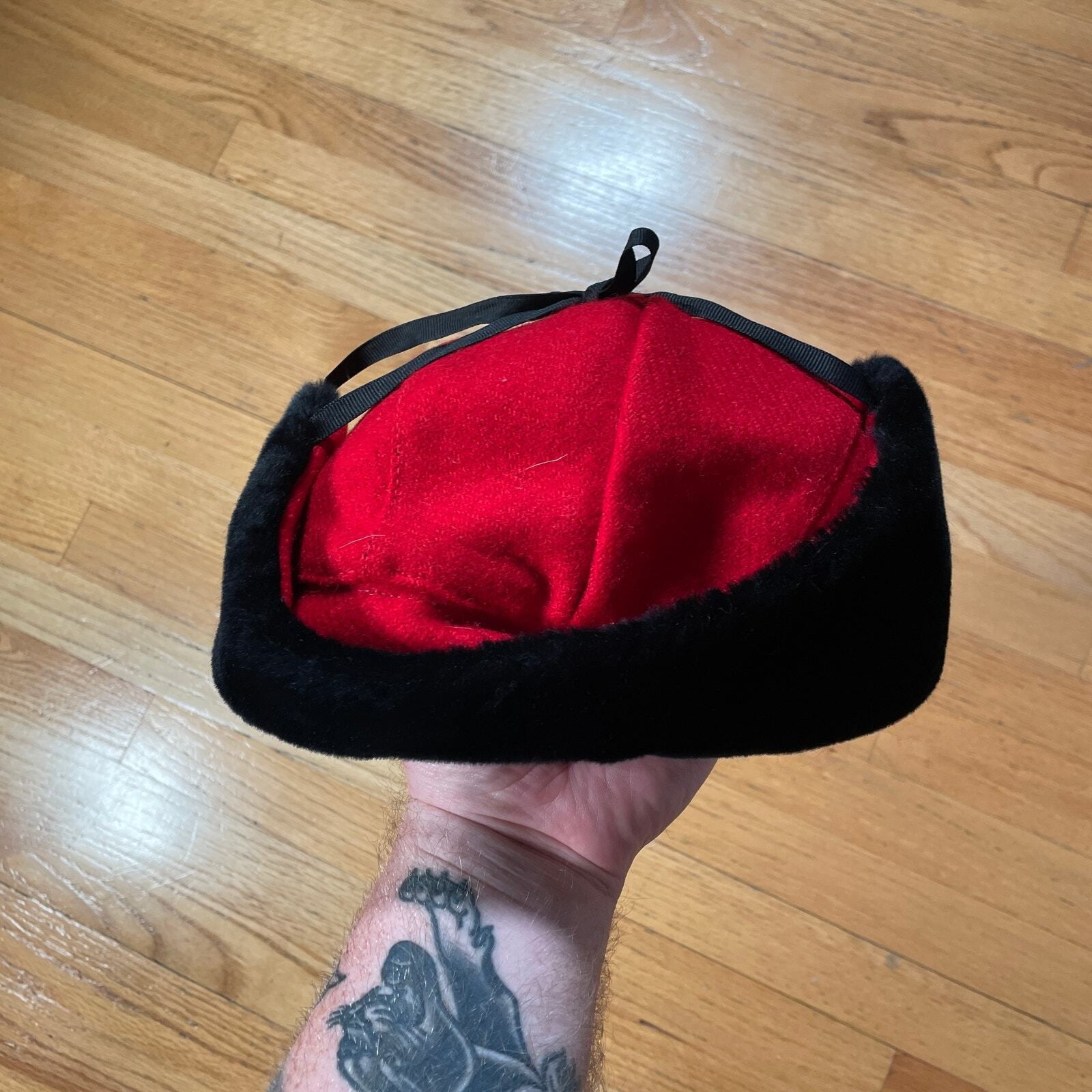 Vintage Pendleton Wool Trapper Red - image 2