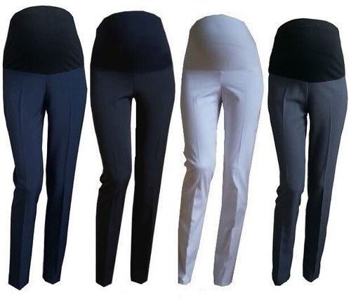 Smart Maternity Skinny Work Trousers 