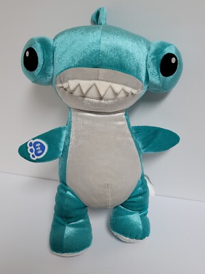 RARE Shark Week 30th Anniversary Hammerhead Shark Blue Build A 