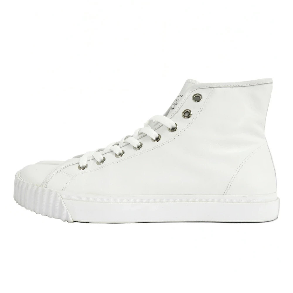 Maison Margiela S57WS0421 Tabi High top Sneakers Shoes 43 White