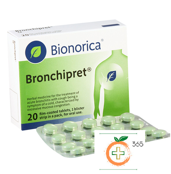 2 Packs BRONCHIPRET 60 mg/160mg 2x 20 tablets