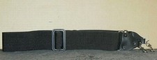 Vintage 1980's Black Nylon Hippie Camera Strap A2706