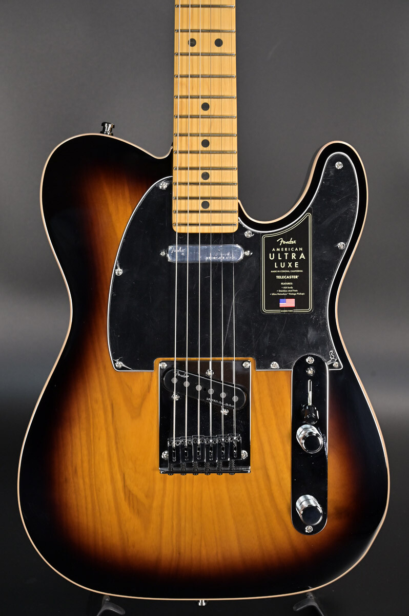 New Fender / Ultra Luxe Telecaster Maple 2-Color Sunburst S