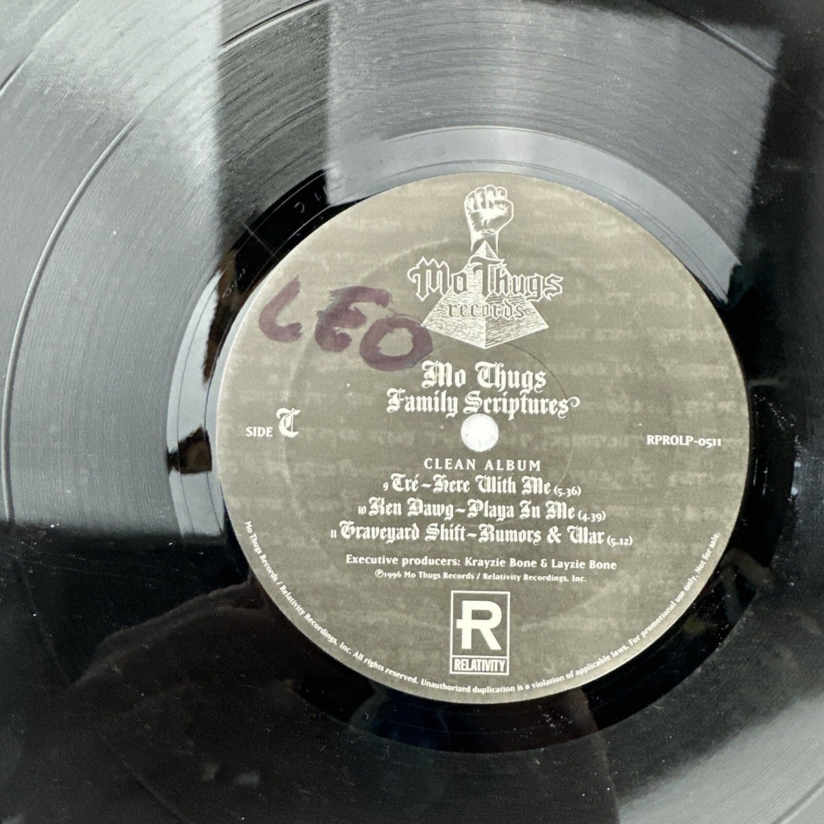 Mo Thugs Family Scriptures Clean LP (Record 2 Only) Album Vinyl | eBay