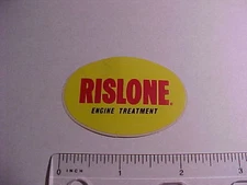 VINTAGE AUTOMOTIVE STICKER RISLONE ENGINE TREATMENT NEW