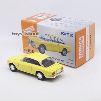 Tomica Limited Vintage LV-155c Alfa Romeo 1750 GTV yellow 1/64