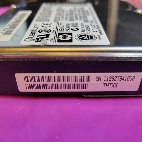 0950-3341 HP QUANTUM A1658-69027 3.5" 9.1GB 10K U2 LVD SCSI HDD A1658-60027 NEW - Afbeelding 3 van 7