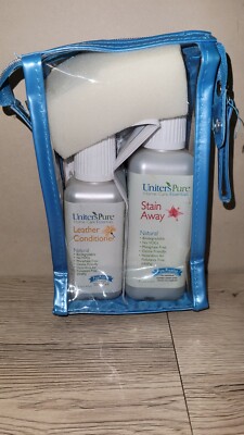 Uniter s Pure Home Care Essentials Stain Away & Leather Conditioner Kit