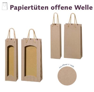 Weinkarton Flaschenkarton Flaschentüte Geschenkkarton Versandkarton Wein Sekt 
