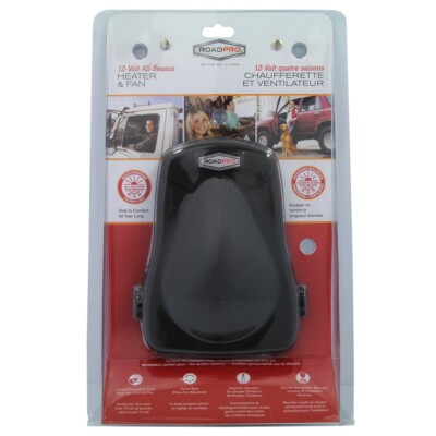 Roadpro 12-Volt Heater/Fan with Swivel Base / EA