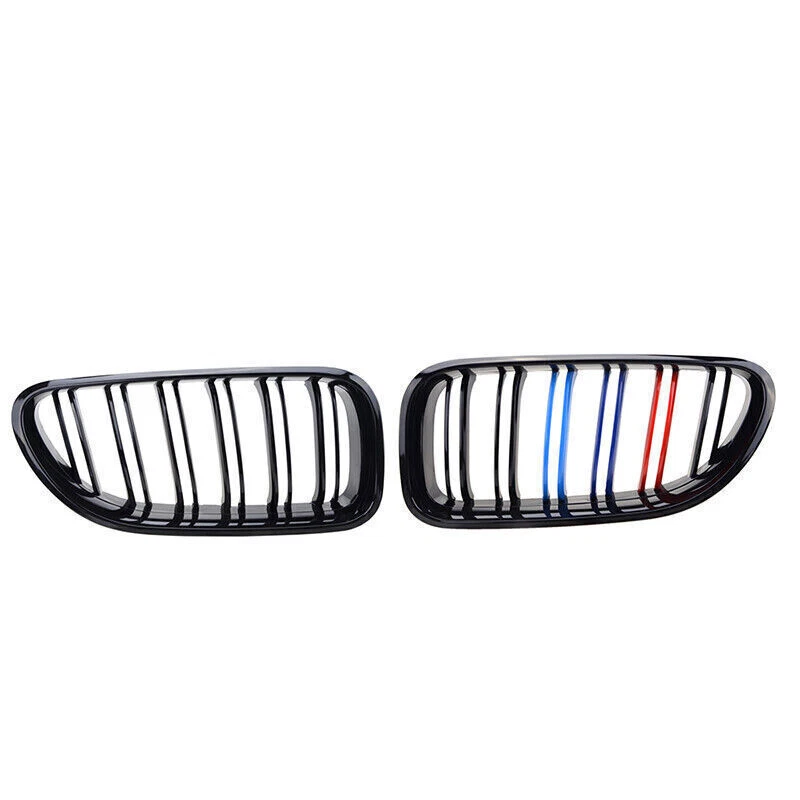 2X Parrilla de riñón color M negra para BMW M6 F06 F12 F13 650i 640i 2012-2017 Foto 2 de 4