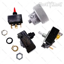MotorGuide Switch Replacement Kit + Knob (5-Speed Foot Pedal Trolling Motor) 