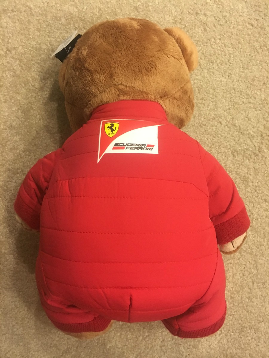 希少 フェラーリFerrari Bear with Checkered Flag 希少 フェラーリFerrari Bear with Checkered Flag
